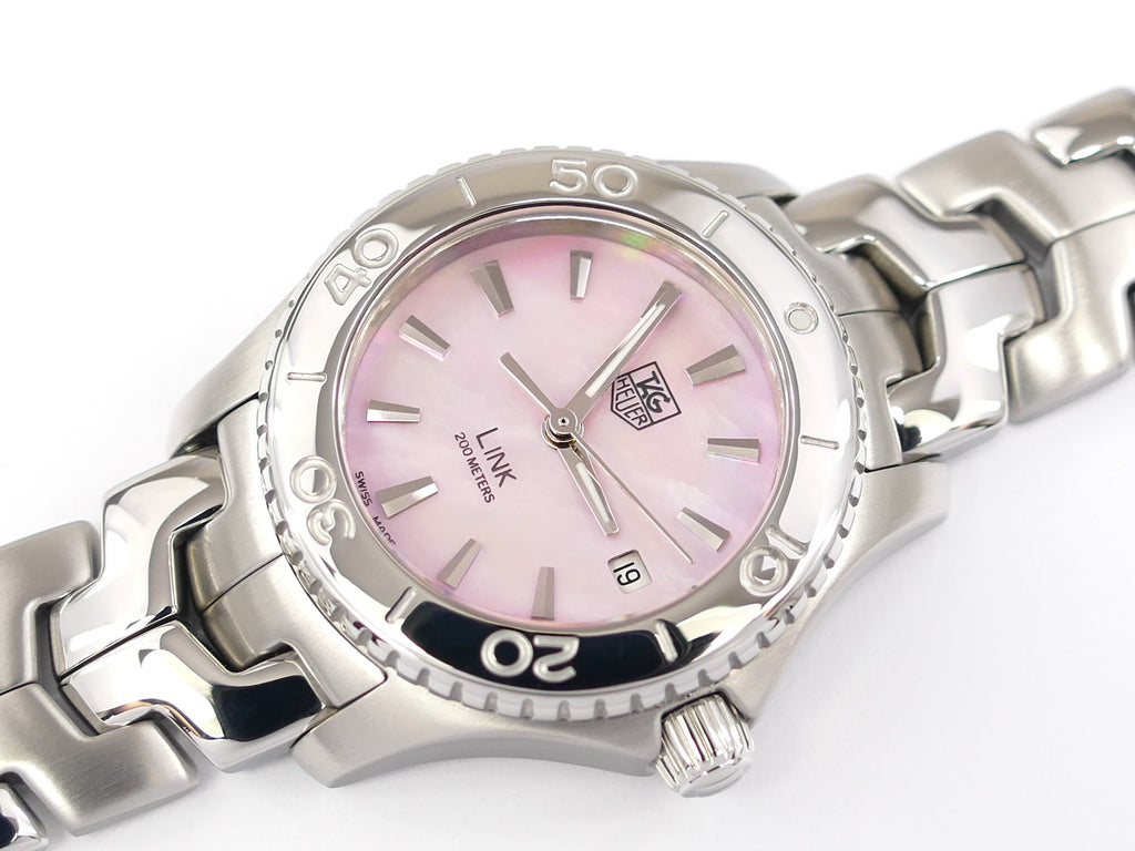 TAG Heuer Link Pink Mother of Pearl WJ1315.BA0573