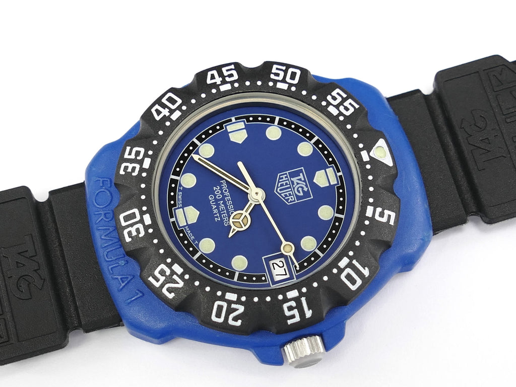 TAG Heuer Formula 1 Blue Dial 381.513/1 with new Bezel