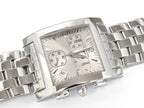 Longines DolceVita Carrée Silver Dial Square Chronograph L5.668.4.76.6