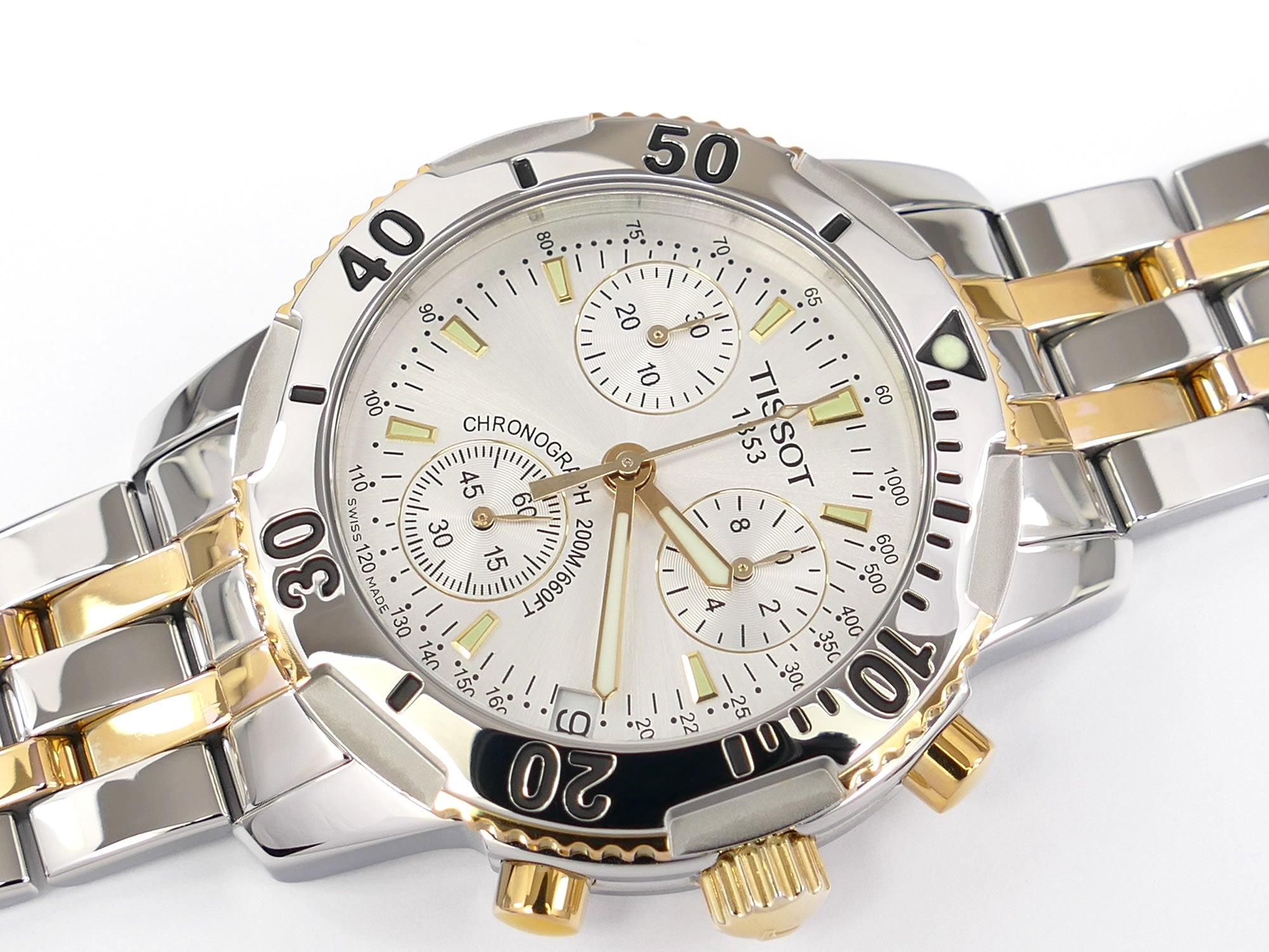 W223-E71-34 ◎ TISSOT ティソ T362/462 メンズ クオーツ 腕時計 現状品① ◎ Tissot Prs200 T362⁄462 |