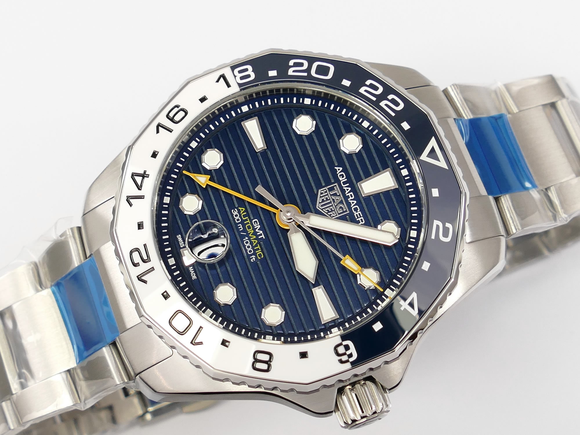 TAG Heuer Aquaracer GMT WBP2010.BA0632 Blue Calibre 7