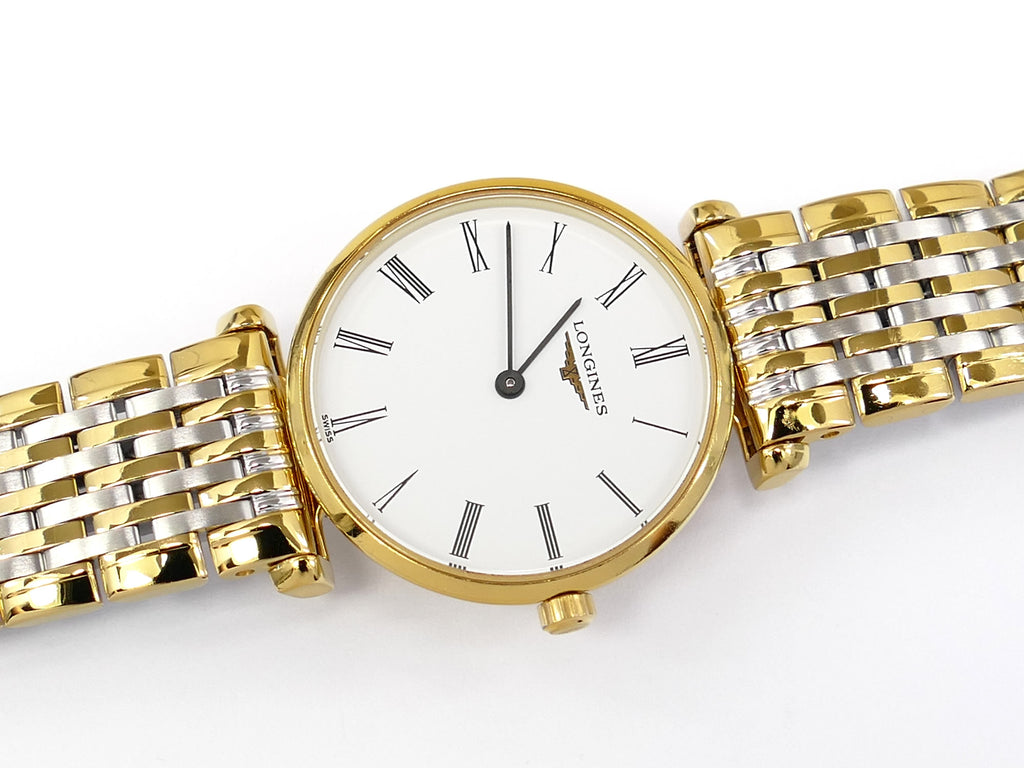 Longines La Grande Classique White with Gold PVD L4.209.2.11.7