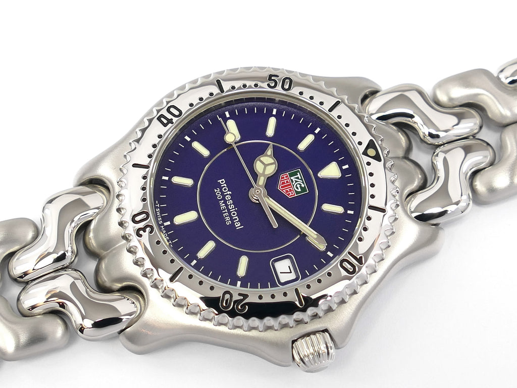 TAG Heuer SEL WG111A Blue Dial Sports Elegance Link