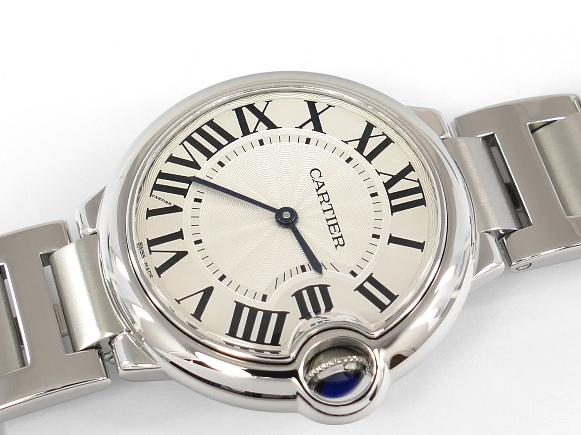 Cartier Ballon Bleu W69011Z4 Silver Dial Roman Numerals 3005