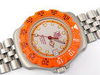 TAG Heuer Formula 1 373.513 Grey Orange New Bezel Retro F1