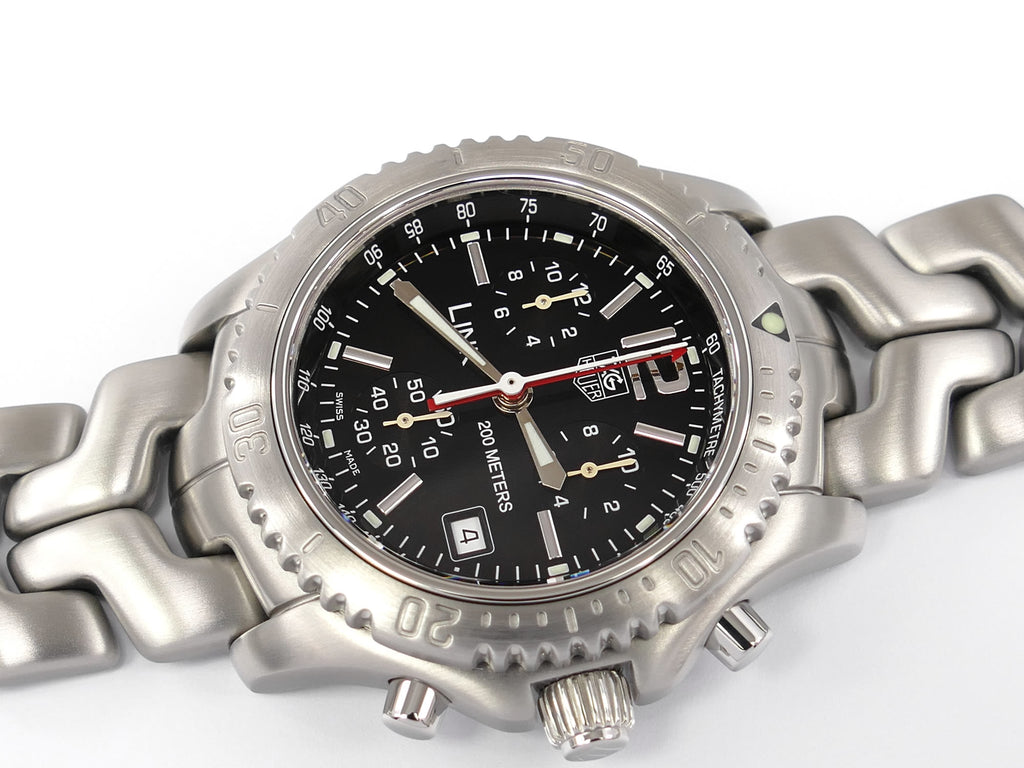 TAG Heuer Link Chronograph Black Bourne Identity CT1110.BA0550