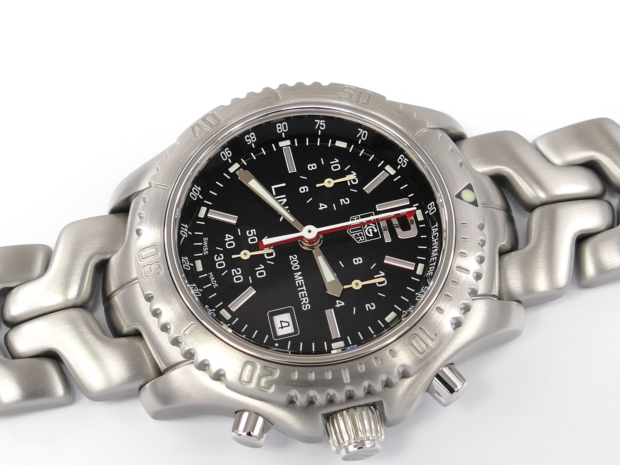 TAG Heuer Link Chronograph Black Bourne Identity CT1110.BA0550