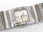 Omega Constellation Quadra 1528.76.00 White Mother of Pearl and 42 Diamonds