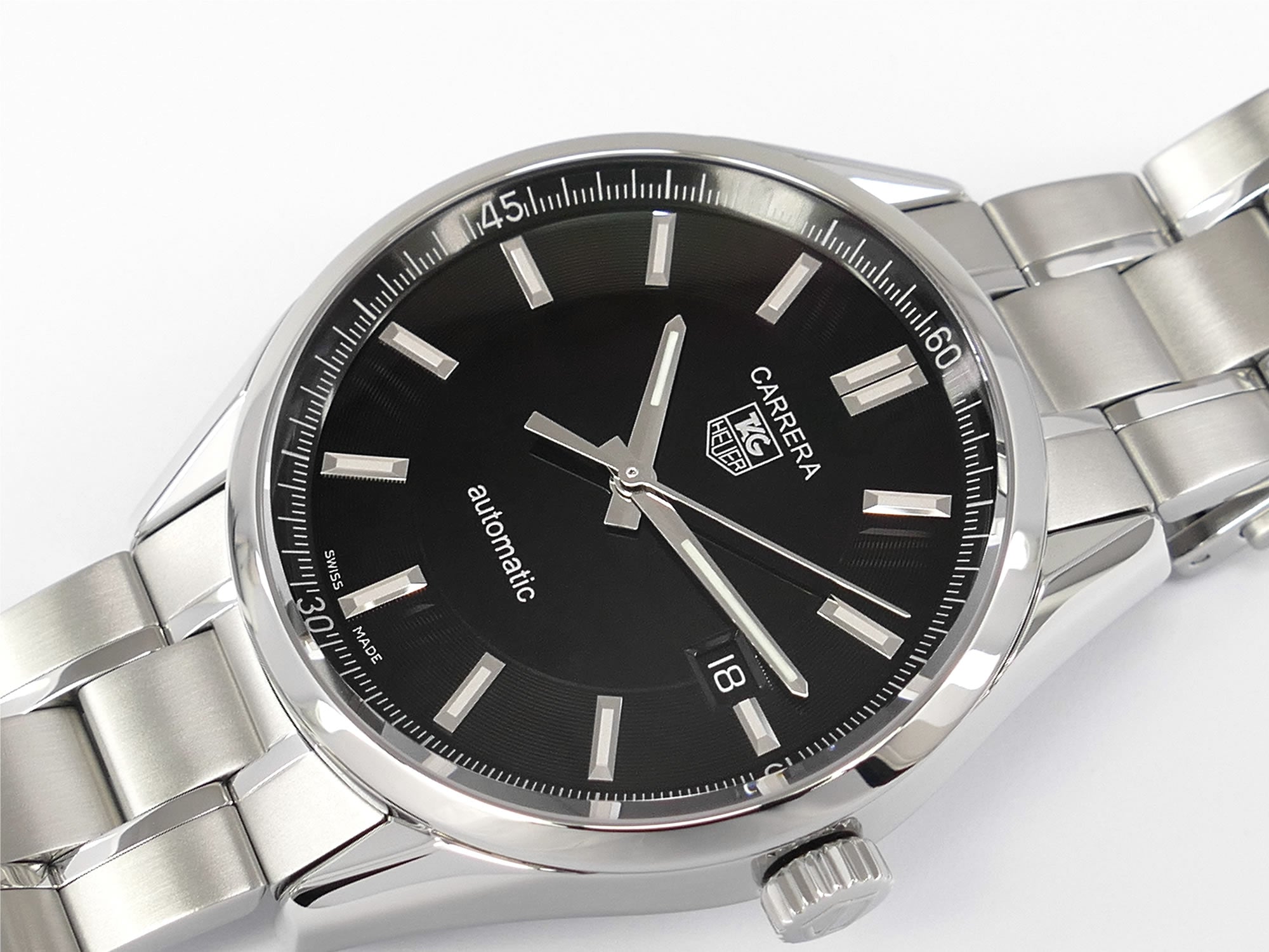 TAG Heuer Carrera Black Dial Automatic WV211B.BA0787