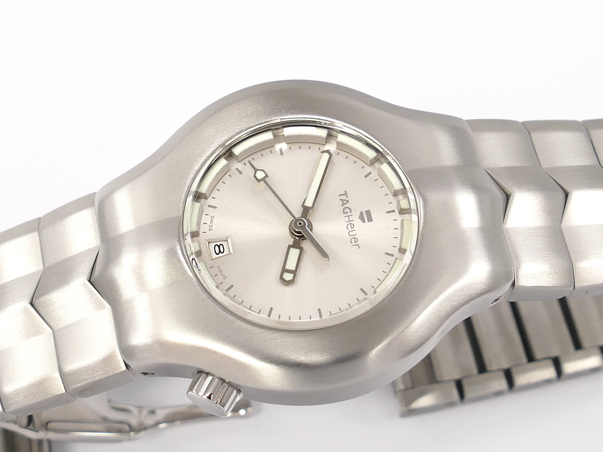 TAG Heuer Alter Ego WP1311.BA0750 Silver Dial Ladies Satin Steel with Date