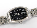 Longines Evidenza Black Arabic Tonneau with 44 Diamonds L2.175.0.53.6