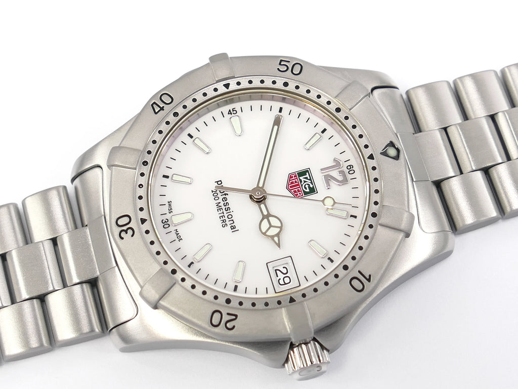 TAG Heuer 2000 Classic White Dial Full Size WK1111.BA0317
