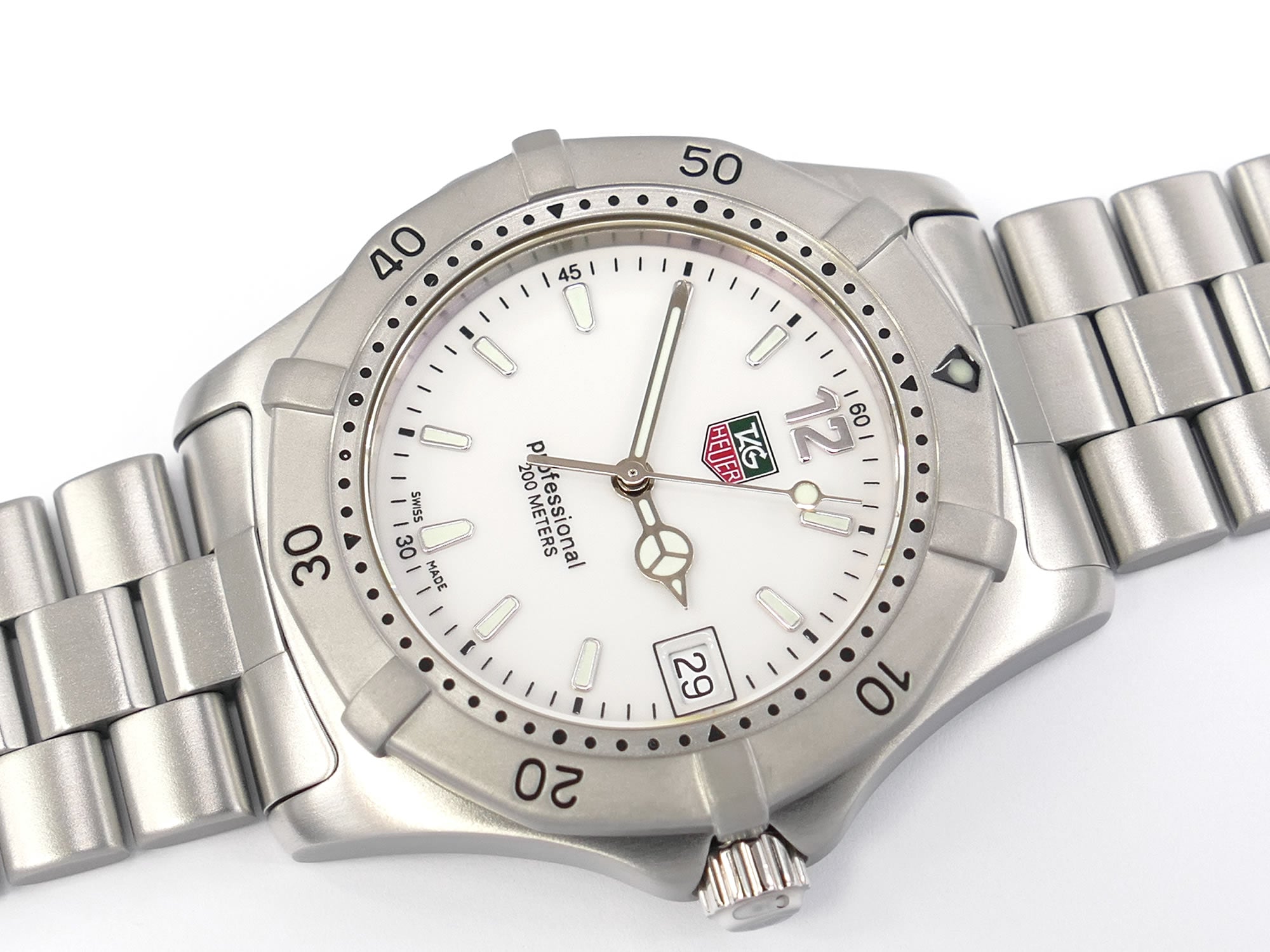 TAG Heuer 2000 Classic White Dial Full Size WK1111.BA0317