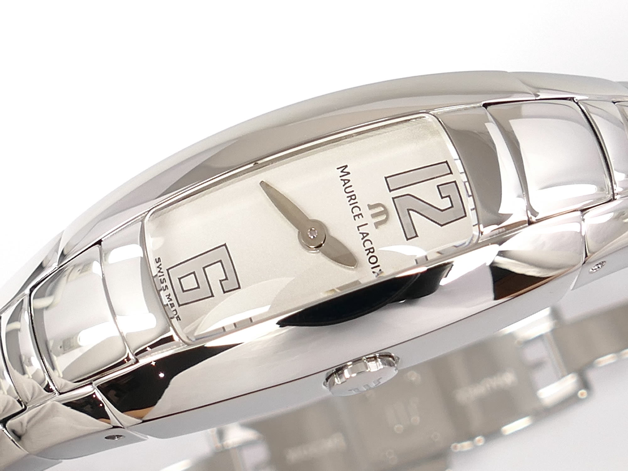 Maurice Lacroix Intuition 32859 Silver Dial with Arabic Numerals