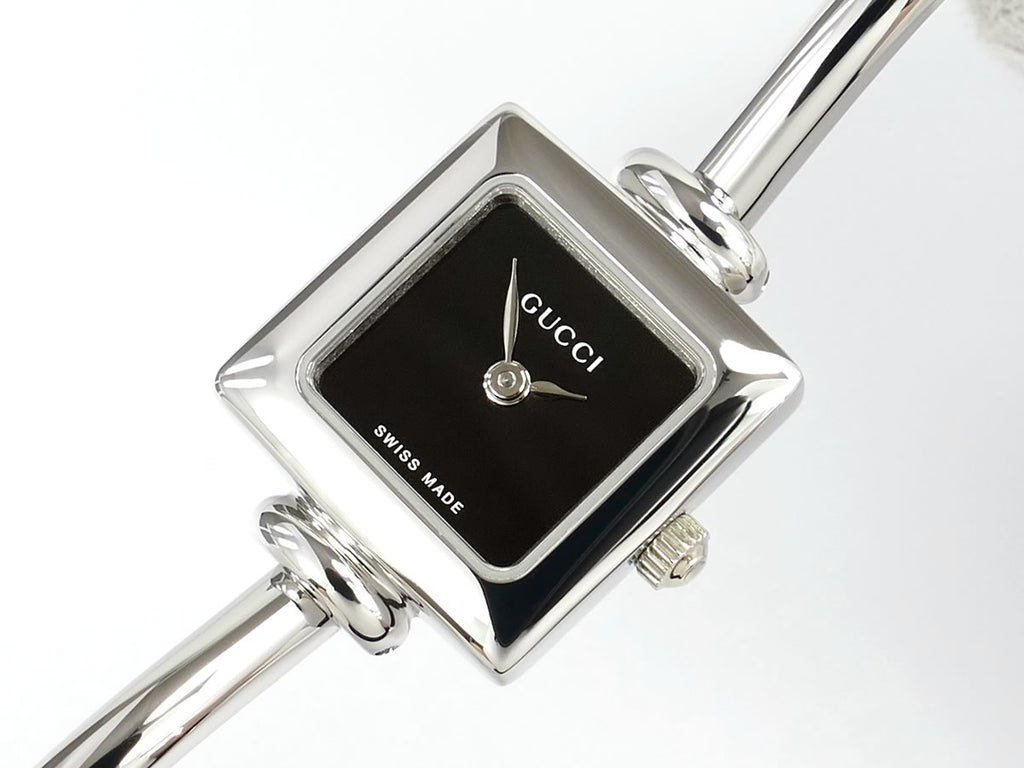 Gucci 1900 L Black Square Dial Swiss made