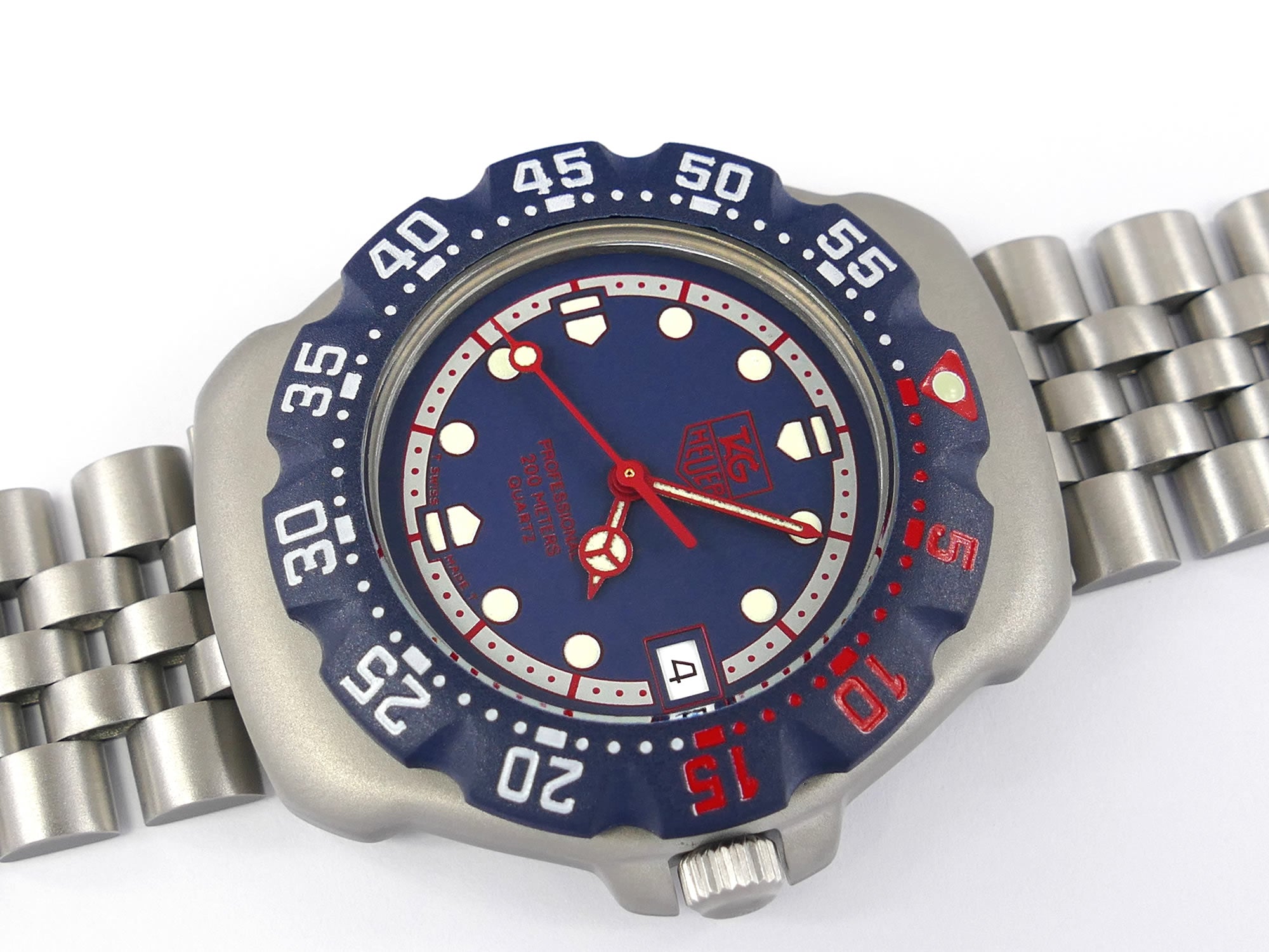 TAG Heuer Formula 1 WA1210 Blue & Red dial New Bezel