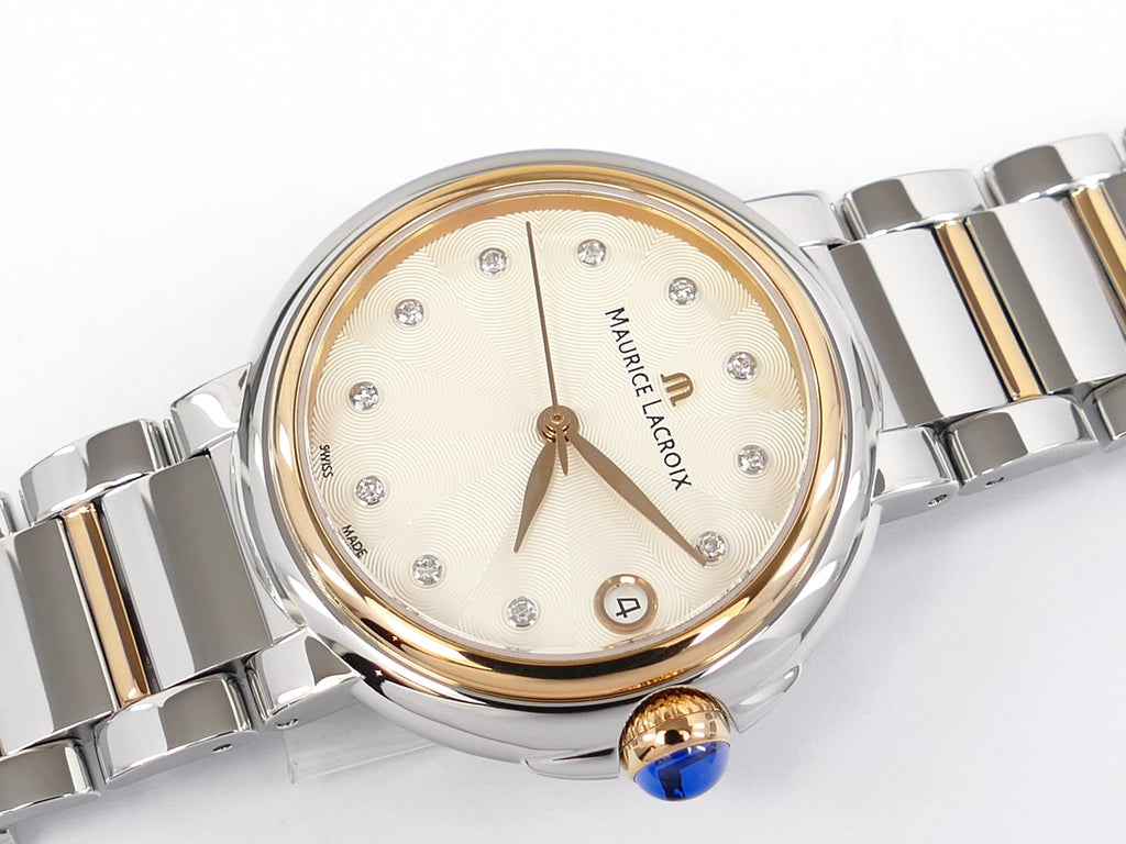 Maurice Lacroix Fiaba 11 Diamonds & Rose Gold PVD FA1004-PVP13-150-1