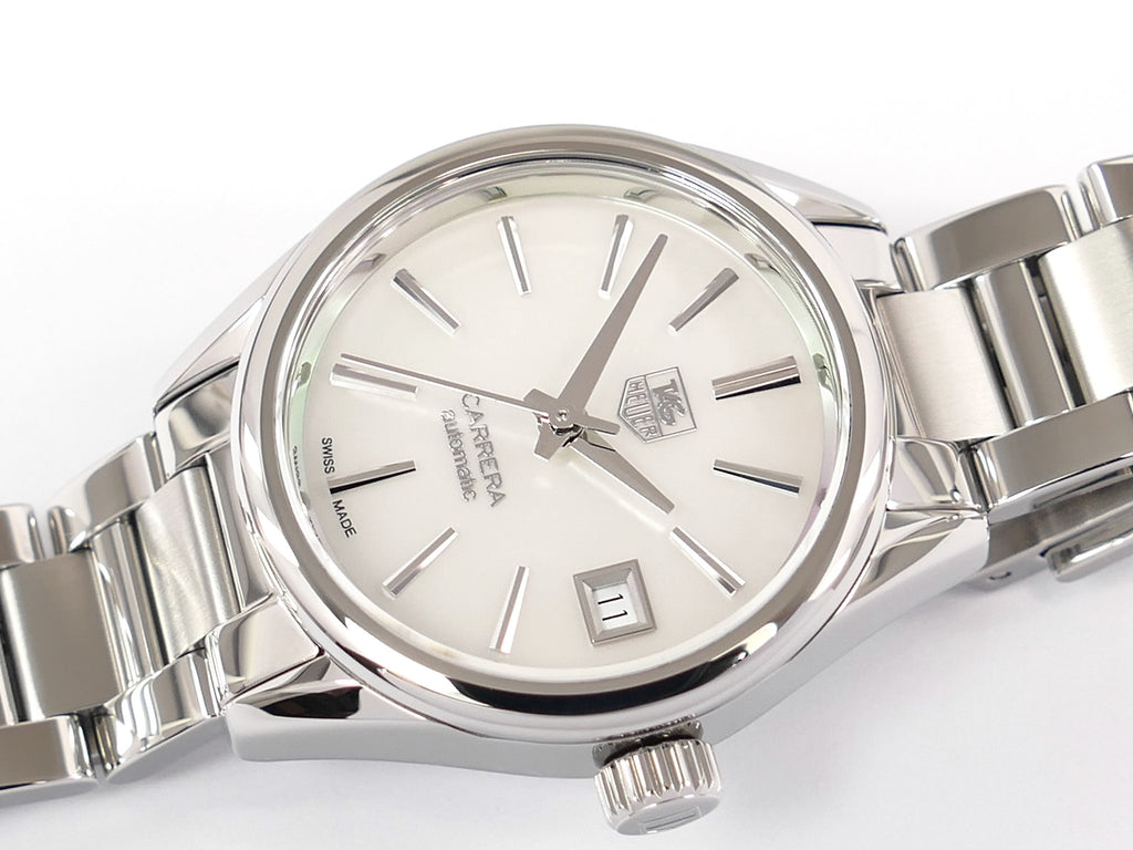 TAG Heuer Carrera WAR2411.BA0776 White Mother of Pearl Automatic