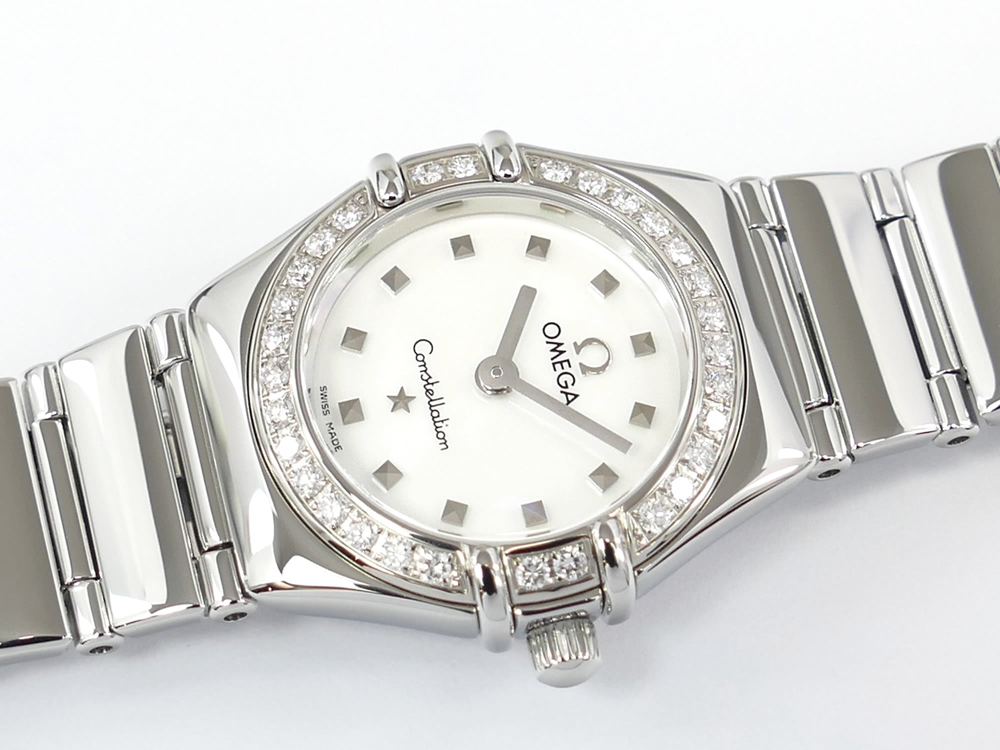 Omega Constellation 1465.71.00 30 Diamonds bezel