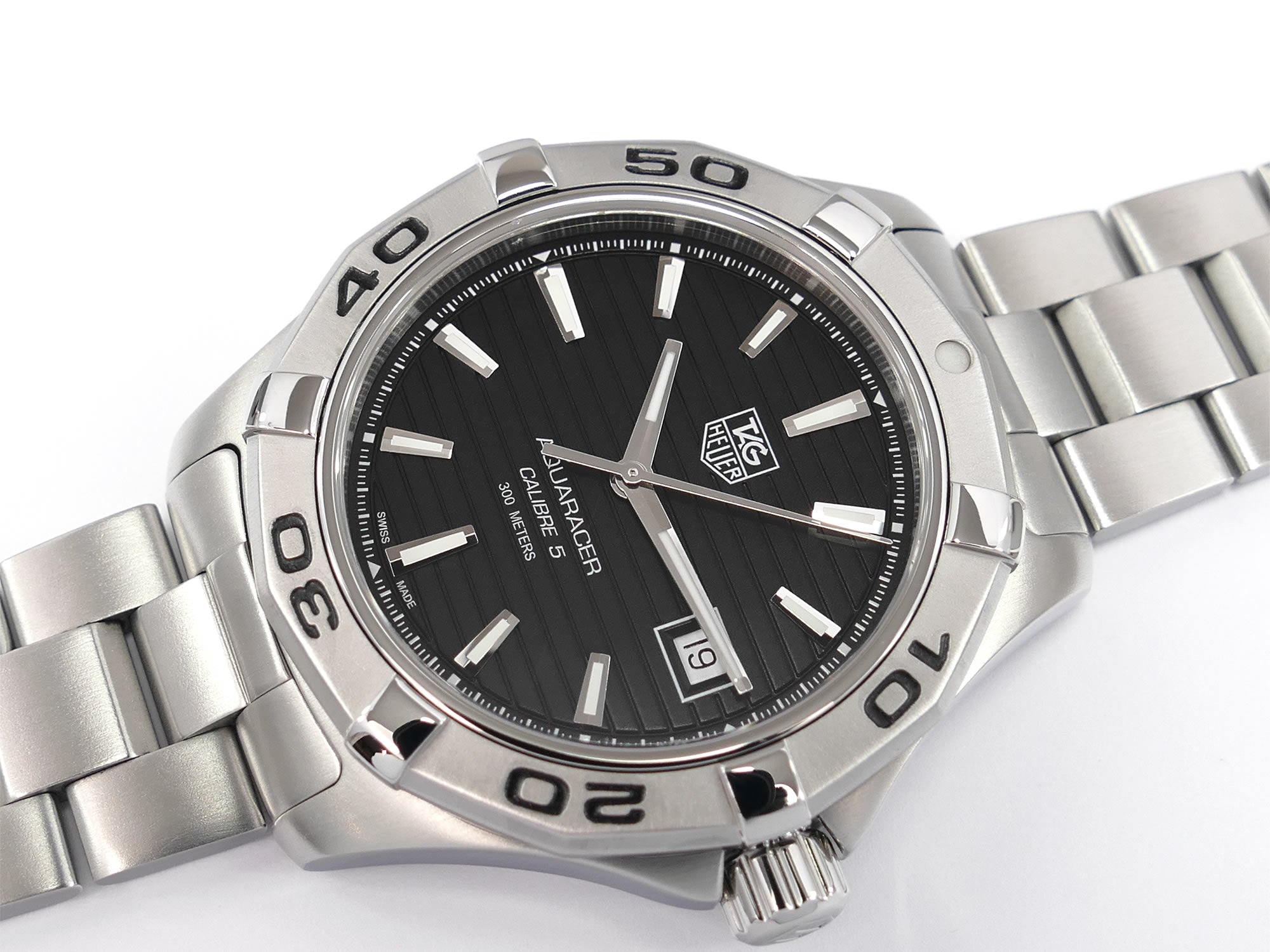 TAG Heuer Aquaracer Calibre 5 Black Automatic WAP2010.BA0830