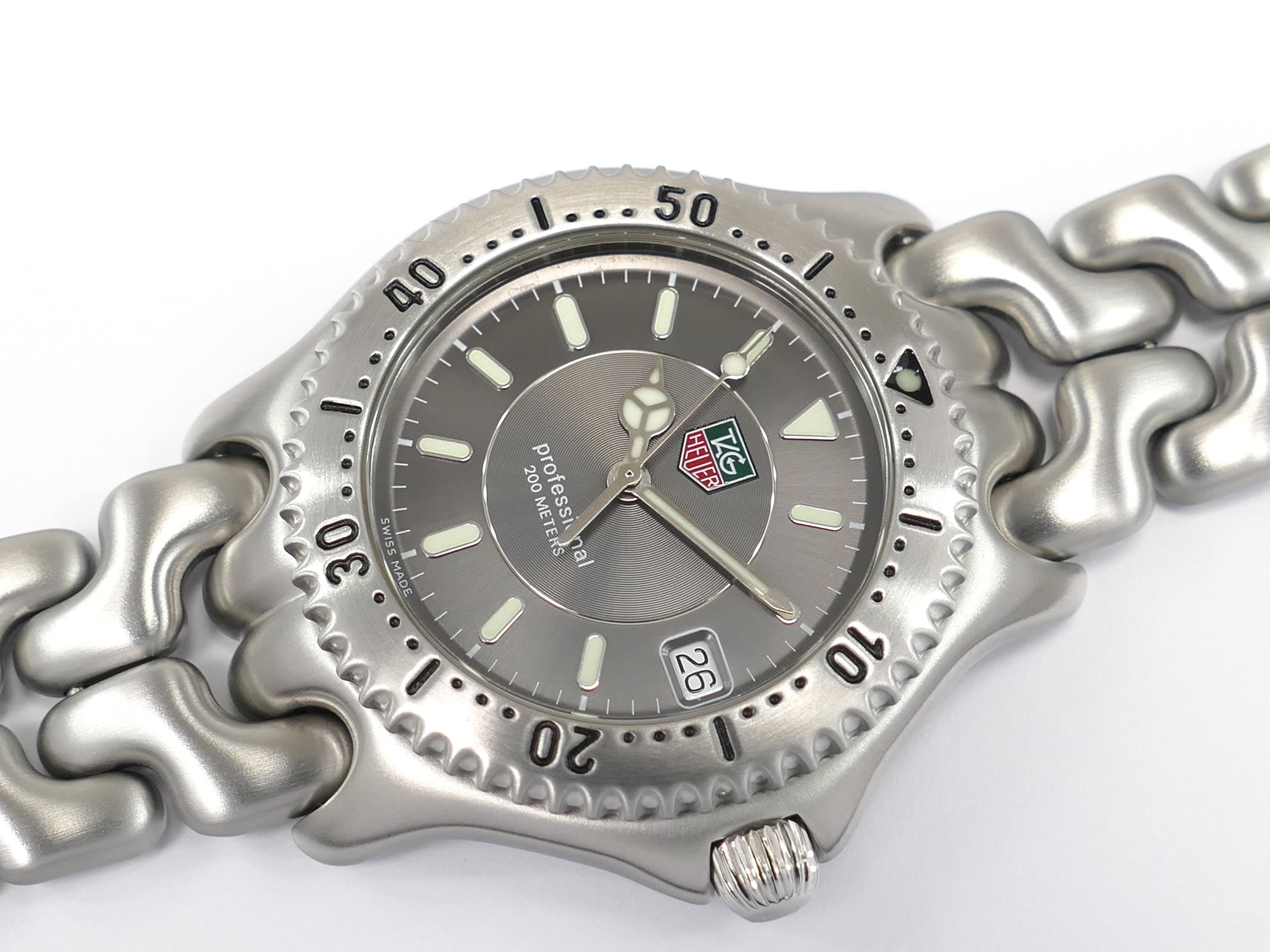 TAG Heuer SEL WG1113-0 Grey Full Size 38mm Sports Elegance Link