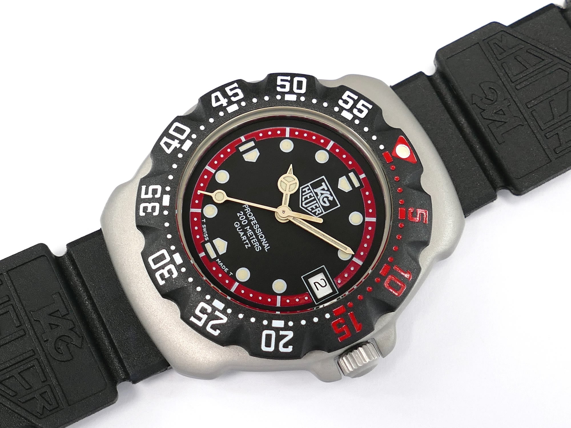 TAG Heuer Formula 1 WA1214 Black Mid Size F1 New Bezel