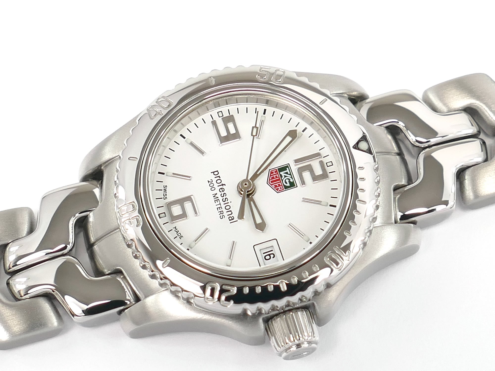 TAG Heuer Link White Dial Ladies with Date WT1414.BA0560
