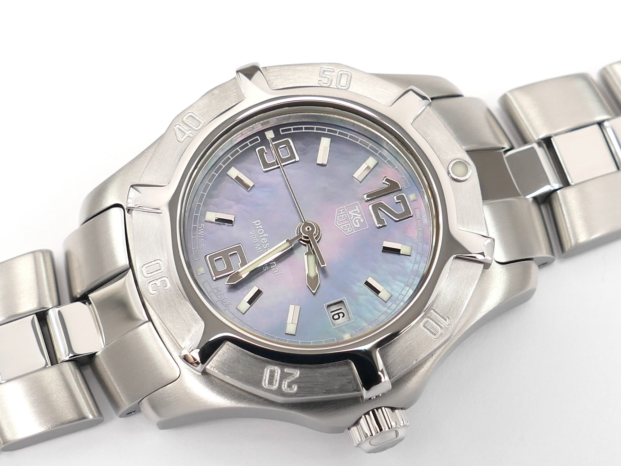 TAG Heuer 2000 Exclusive Blue Mother of Pearl WN1318.BA0333