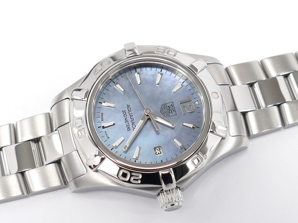 TAG Heuer Aquaracer Iridescent Mother of Pearl Dial WAF1417.BA0823