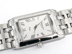 Raymond Weil Tango Silver Roman Numeral Rectangular Dial 5380-ST-00658