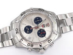 TAG Heuer Aquaracer Silver Chronograph CAF1111.BA0803