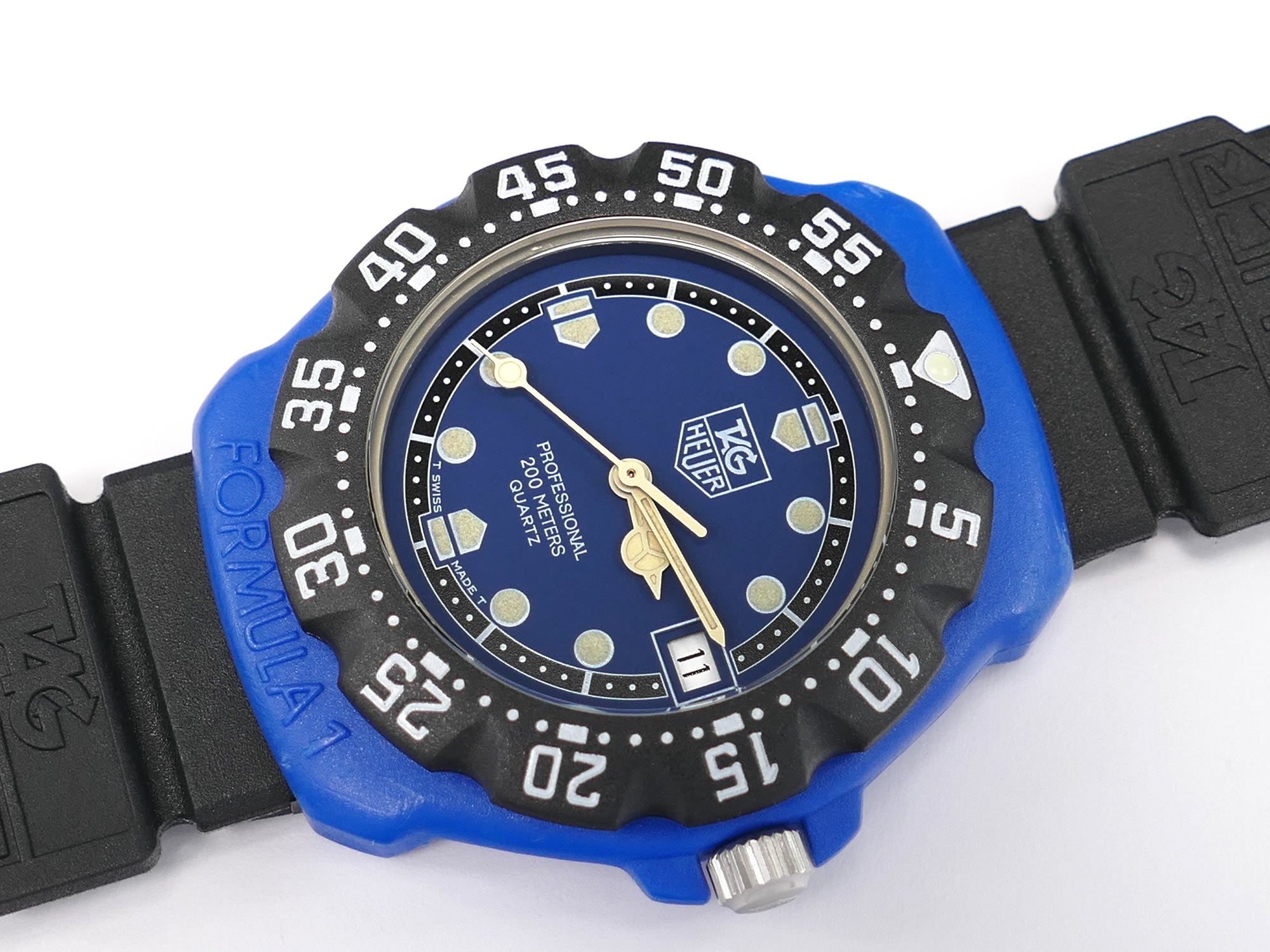 TAG Heuer Formula 1 381.513/1 Blue Dial New Bezel