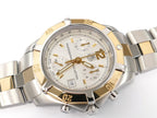 TAG Heuer 2000 Exclusive Silver Chronograph with 18k Gold CN1151.BD0347