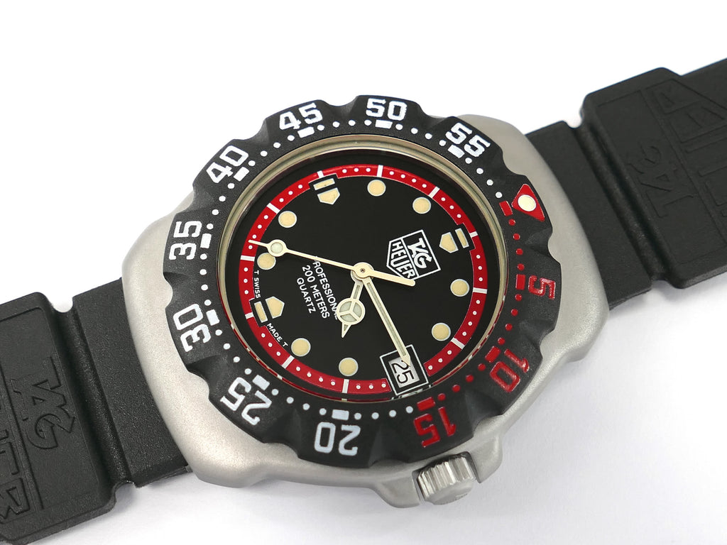 TAG Heuer Formula 1 WA1214 Black Mid Size F1 New Bezel