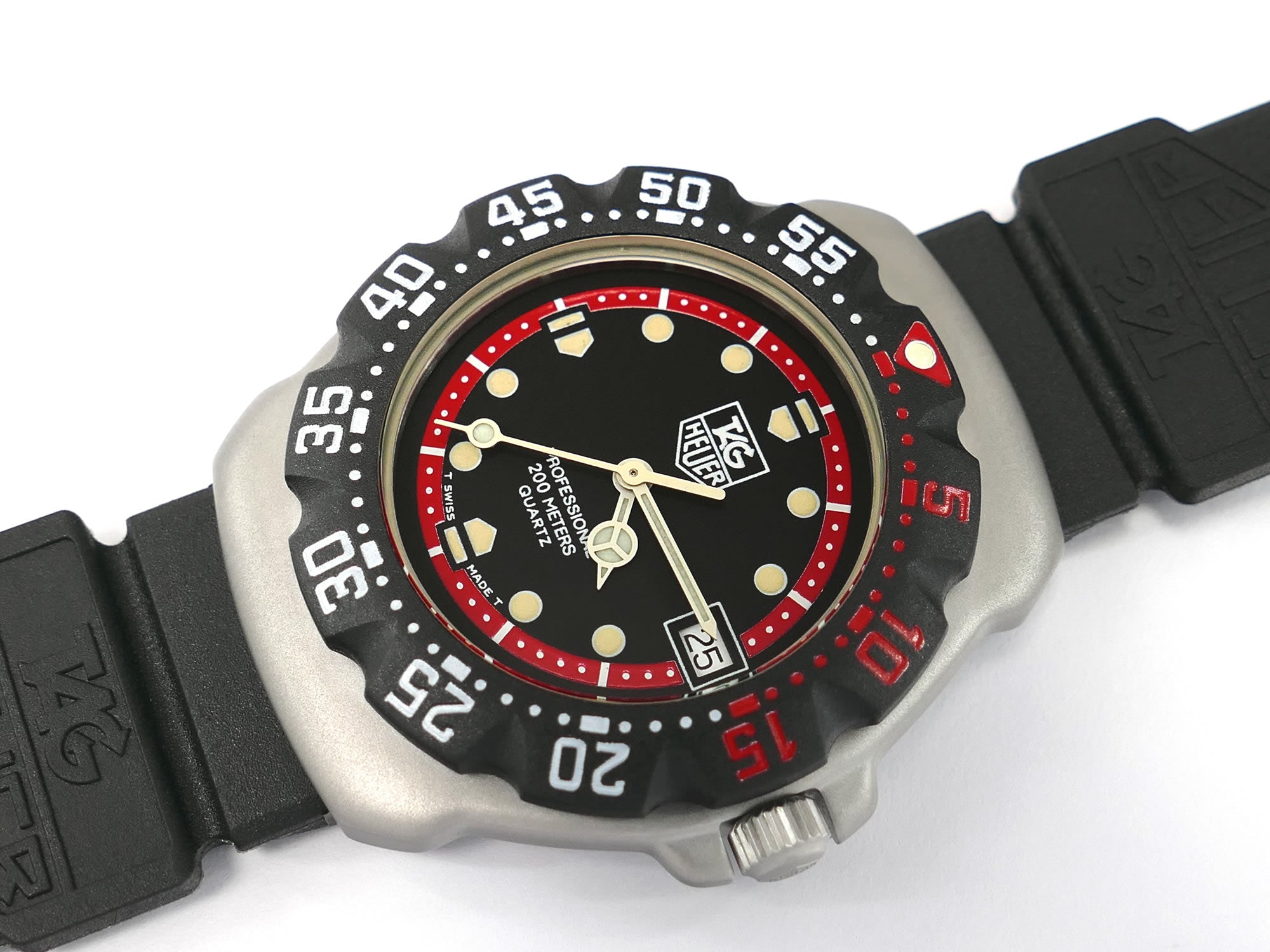 TAG Heuer Formula 1 WA1214 Black Mid Size F1 New Bezel