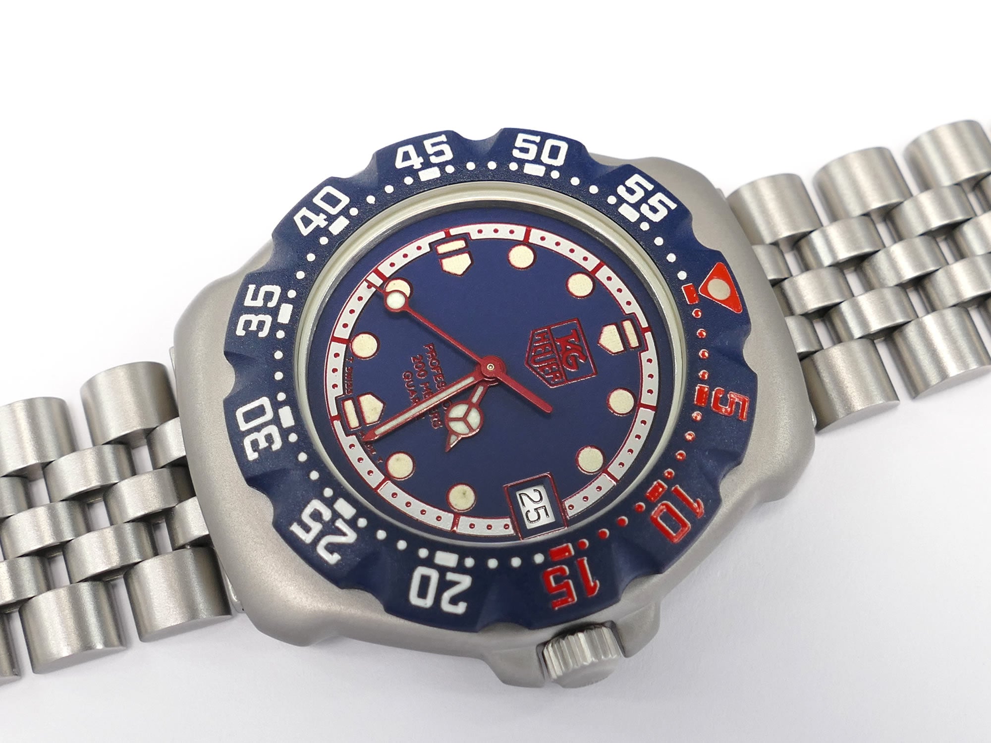 TAG Heuer Formula 1 370.513 Blue & Red with New Bezel (WA1210)