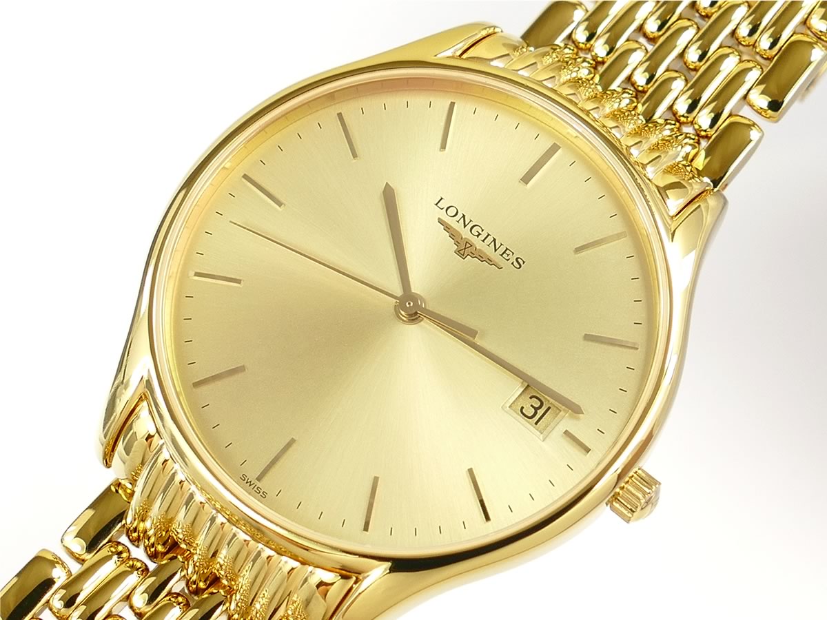 Longines Lyre Champagne sunburst dial L4.759.2.32.8