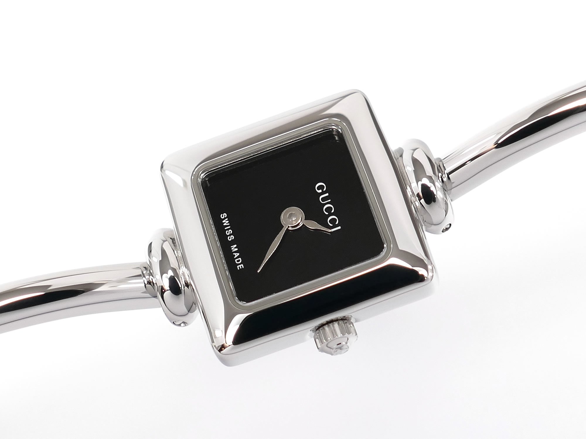 Gucci 1900L Black Square Dial
