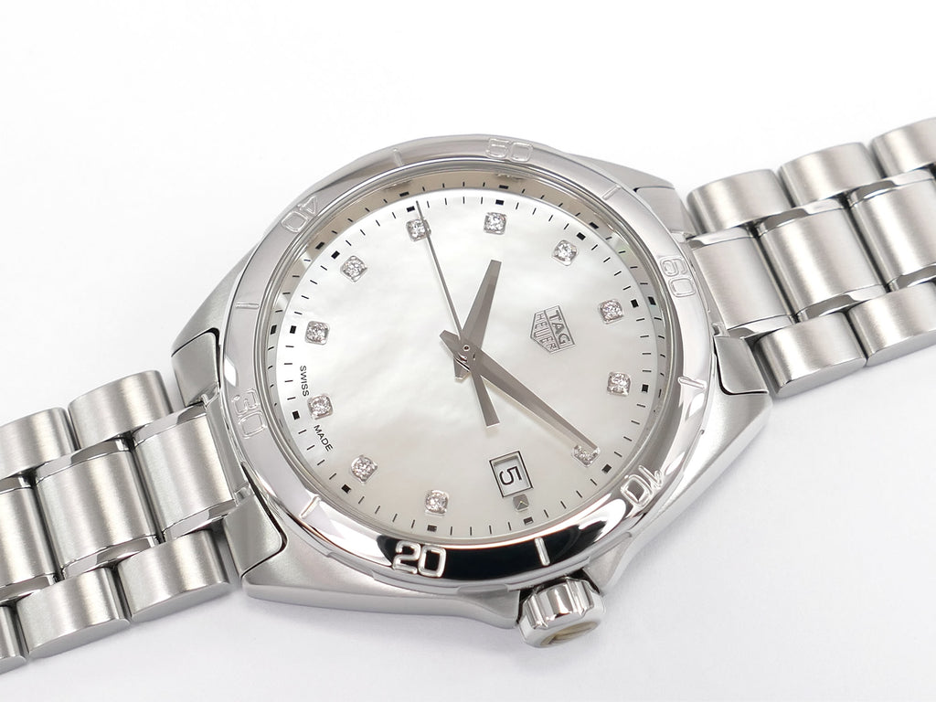 TAG Heuer Formula 1 White Mother of Pearl & Diamond Markers WBJ1319.BA0666