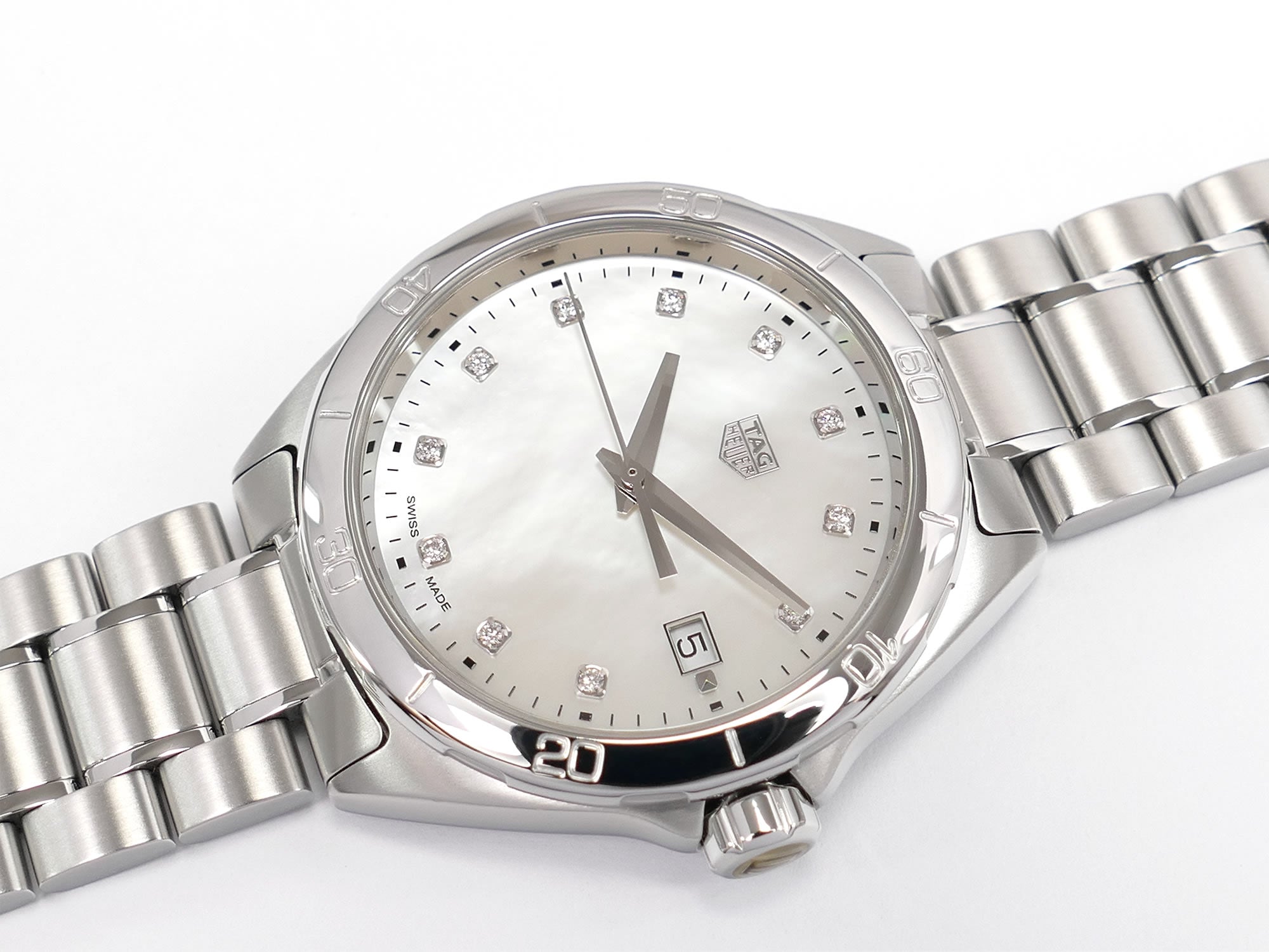 TAG Heuer Formula 1 White Mother of Pearl & Diamond Markers WBJ1319.BA0666