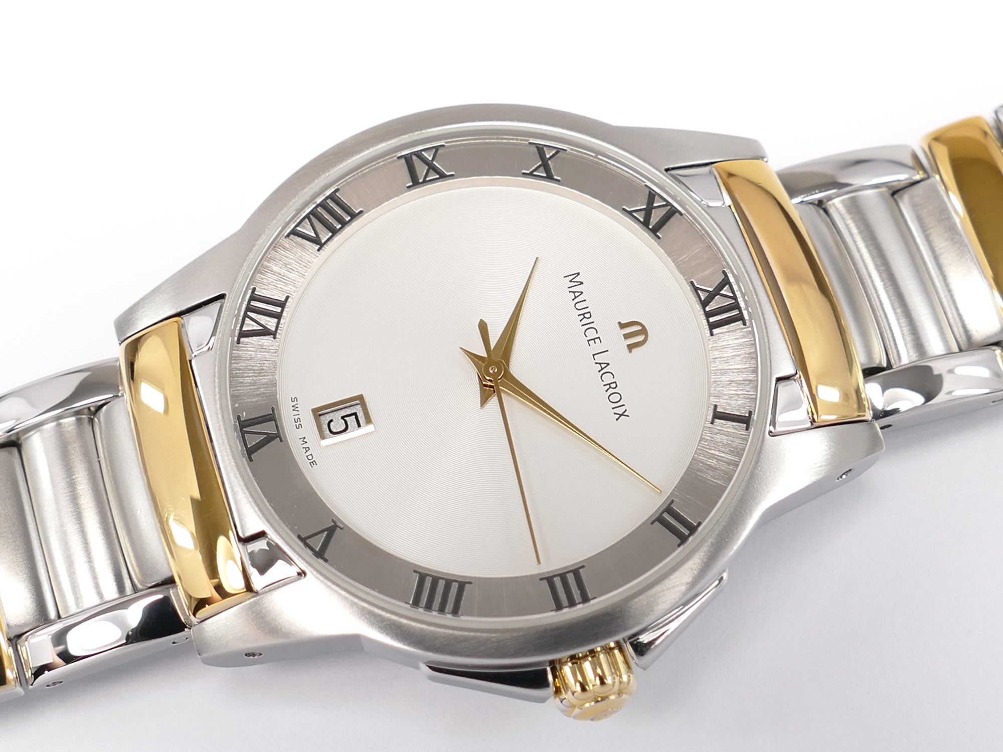 Maurice Lacroix Miros MI1016 Silver Dial with Roman Numeral markers