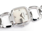Gucci G White Mother of Pearl with 3 Diamonds YA125502