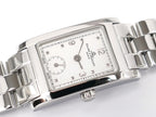 Baume & Mercier Hampton MV045139 White Rectangular Dial