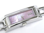Gucci G-Link 110 Pink Mother of Pearl YA110515 Box/Papers Stainless Steel Quartz