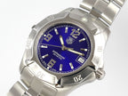 TAG Heuer Exclusive WN1112-0 sunburst royal blue dial with Arabic numerals and date