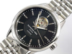 Raymond Weil Freelancer 2710 Black Dial baton markers semi skeleton