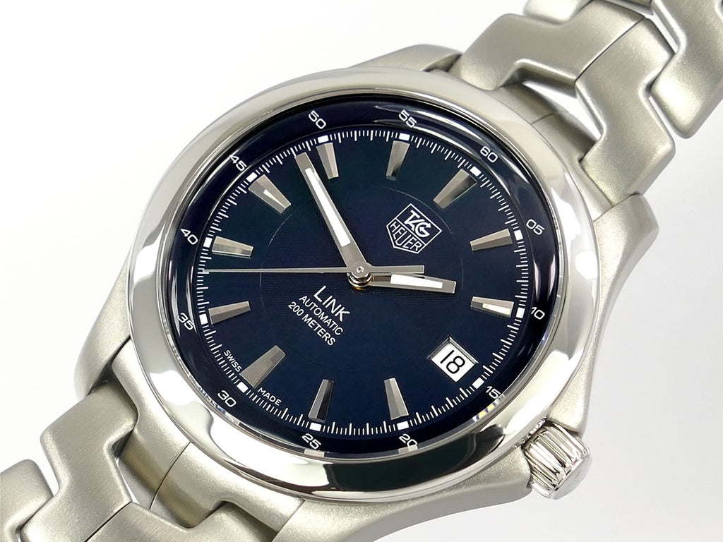 TAG Heuer Link WJF2112.BA0570 Blue Textured Dial