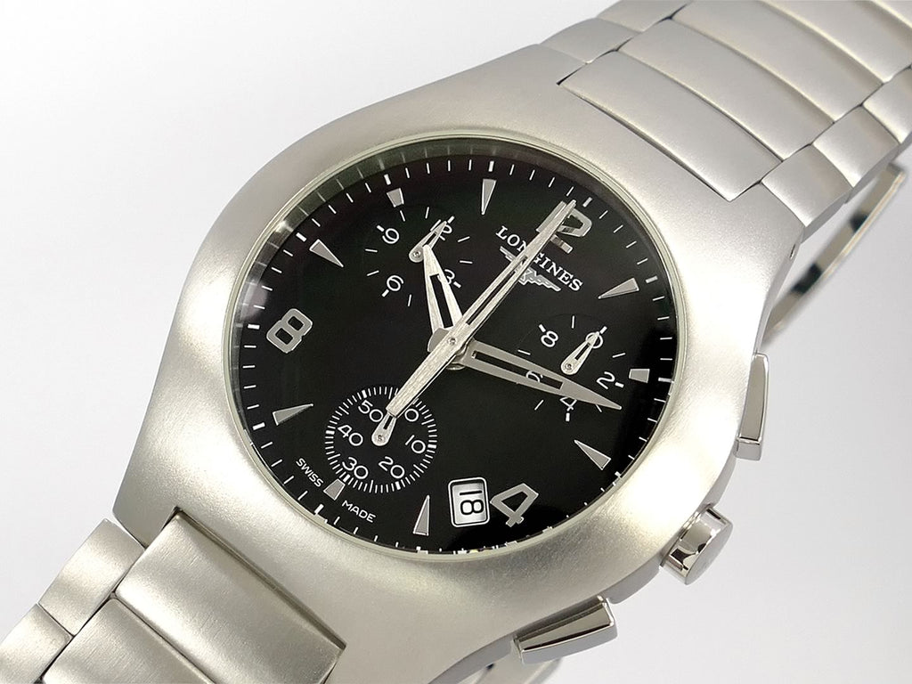 Longines Oposition Chronograph Black L3.618.4 with date display