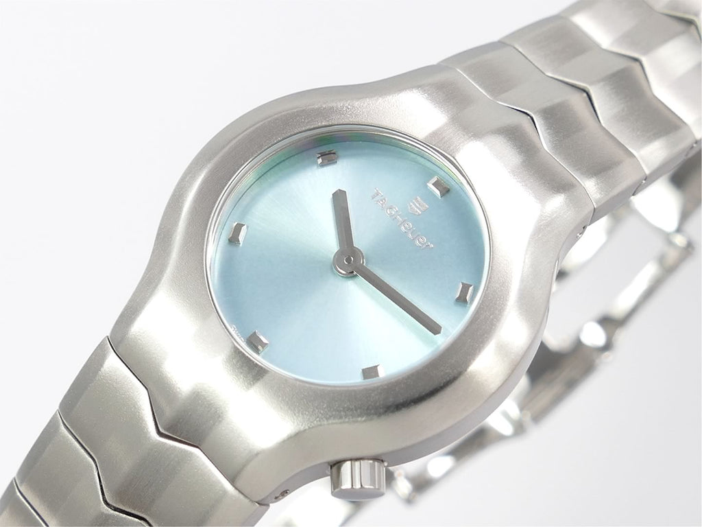 TAG Heuer Alter Ego Mini 25mm Blue WAA1413.BA0761 sunburst dial
