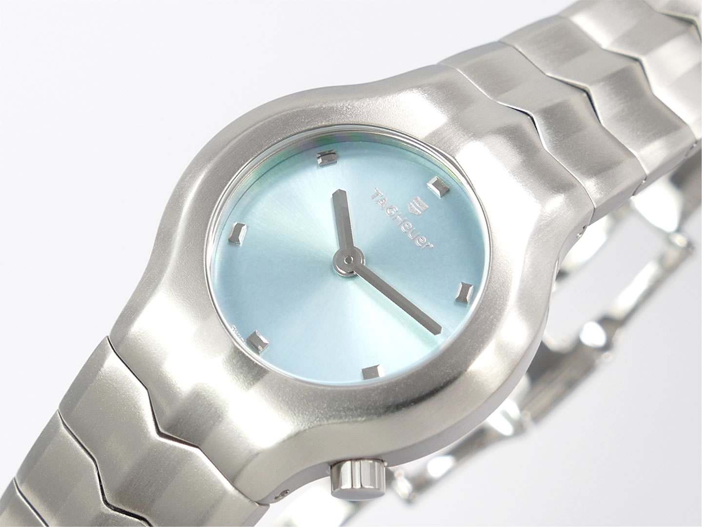 TAG Heuer Alter Ego Mini 25mm Blue WAA1413.BA0761 sunburst dial
